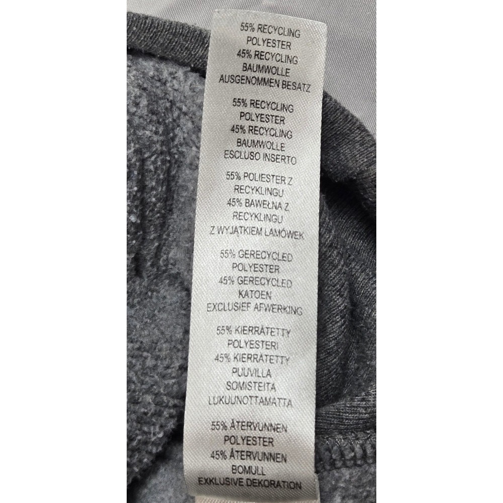 Patagonia‎ Uprisal Hoody Mens Medium Grey Striped Good Recycled Pullover Hoodie - Picture 10 of 15